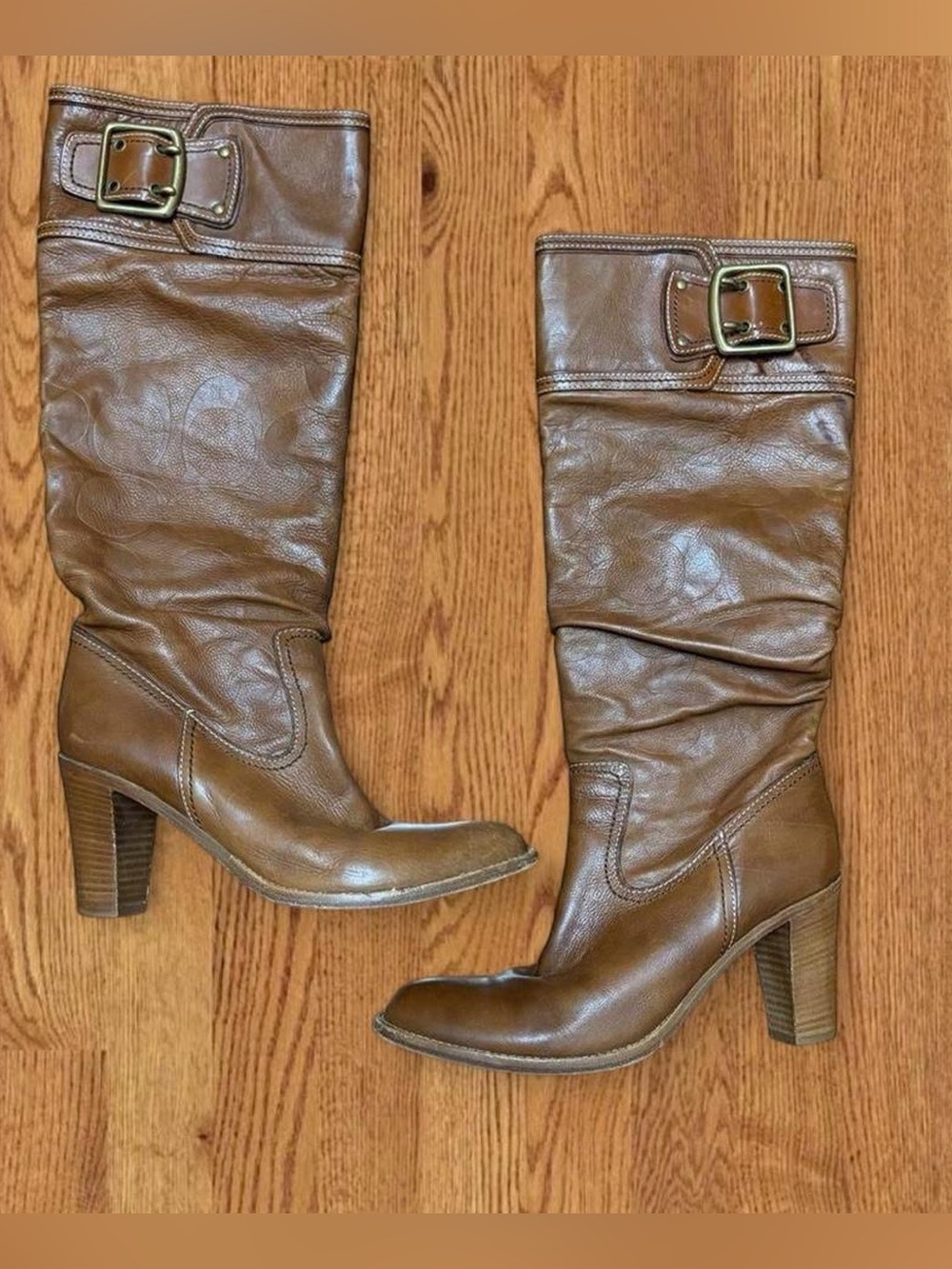 Vintage Coach Merridith Brown Boots Made in Italy